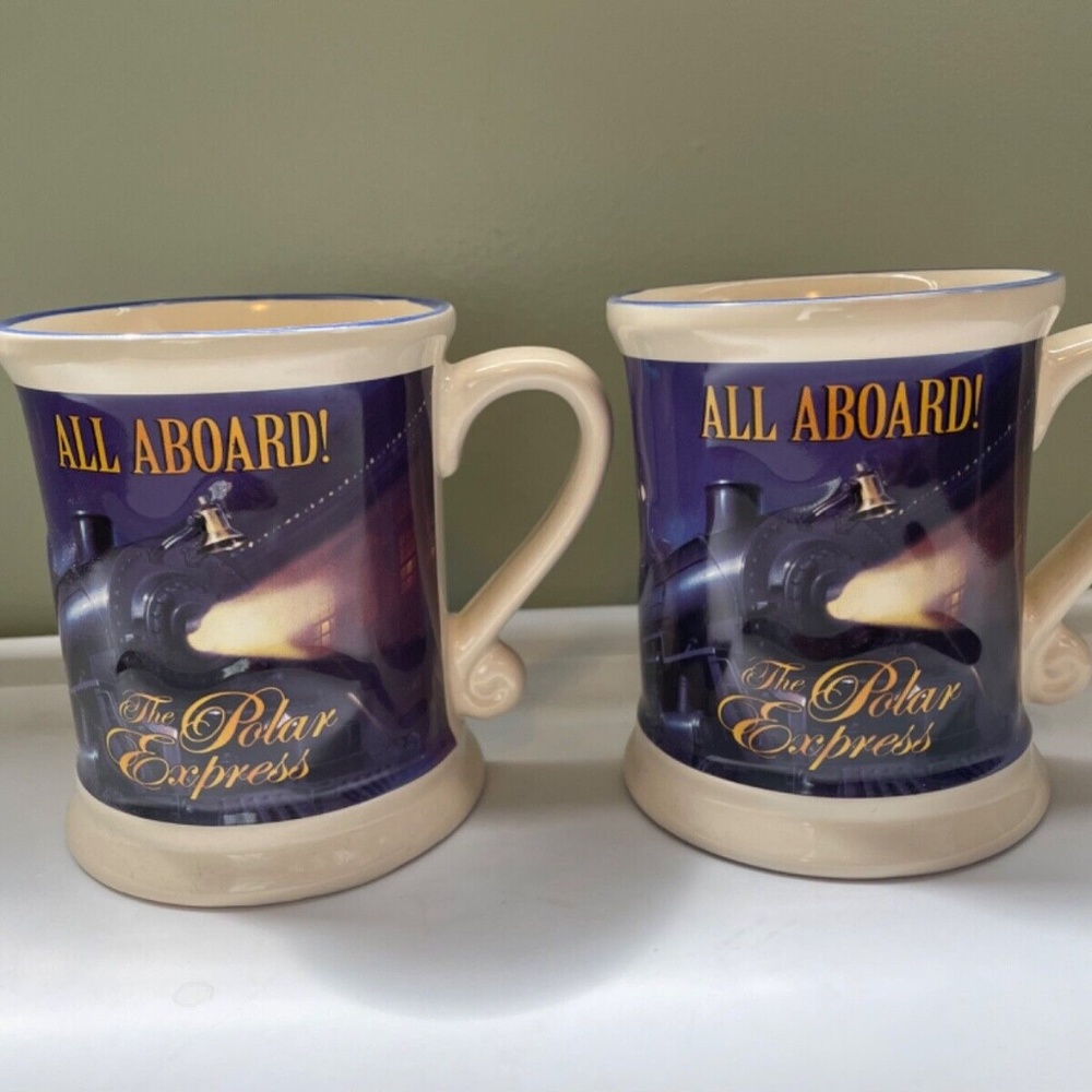 The Polar Express Collectible Mug - Ceramic - All Aboard!